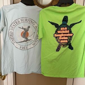 Malibu Shirts Authentic Vintage 2 Mens Surf Shirts S